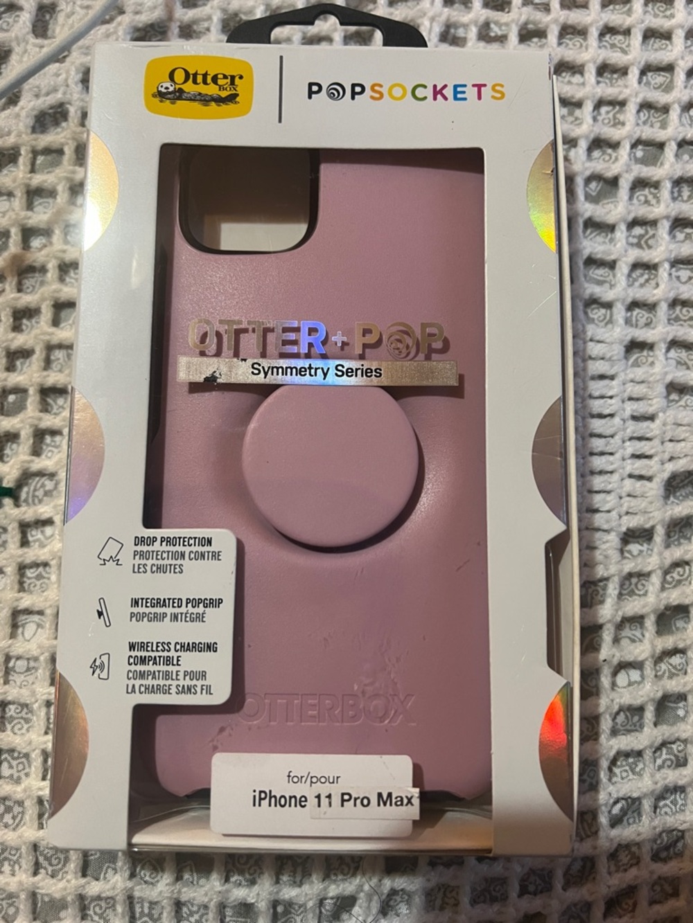 OtterBox Symmetry Series + PopSocket Case for iPhone 11 Pro Max - Pink